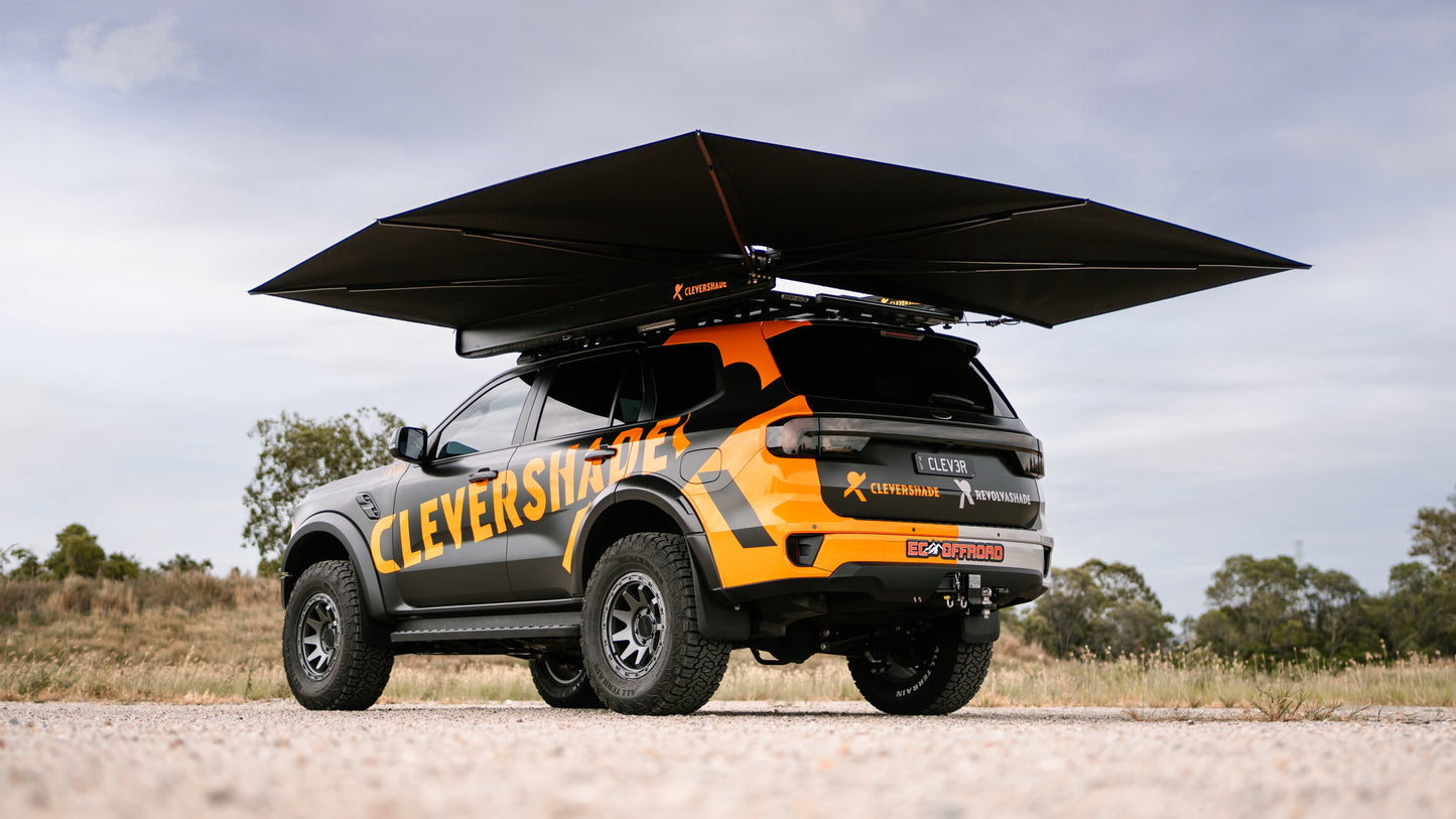 Cleavershade bush company awning