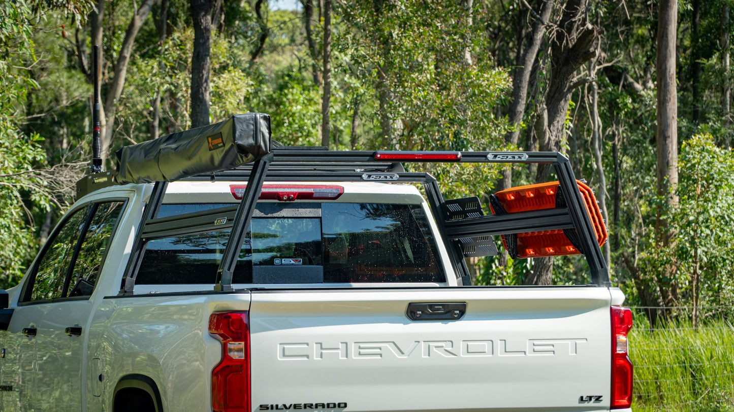 Molle panel on a ute american truck